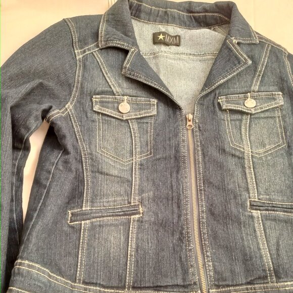 JACKET JEAN - BY MXM SIZE 14. WORN ONCE! - Picture 5 of 7